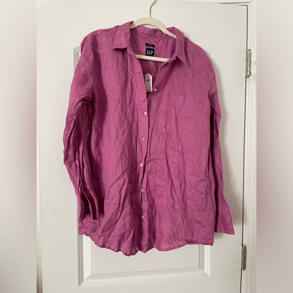 Gap linen button down
